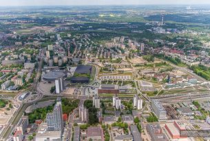 Katowice - Muzeum Śl., MCK i NOSPR (fot. K. Krzemiński)