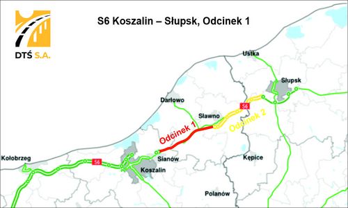 S6 Koszalin - Słupsk odcinek 1 (opracowanie M.Staszyk)