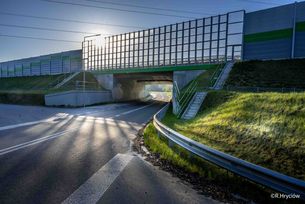 Autostrada A1 - odc. koniec obwodnicy Częstochowy – Tuszyn (foto R.Hryciów)