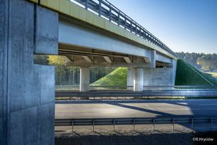 Autostrada A1 - odc. koniec obwodnicy Częstochowy – Tuszyn (foto R.Hryciów)